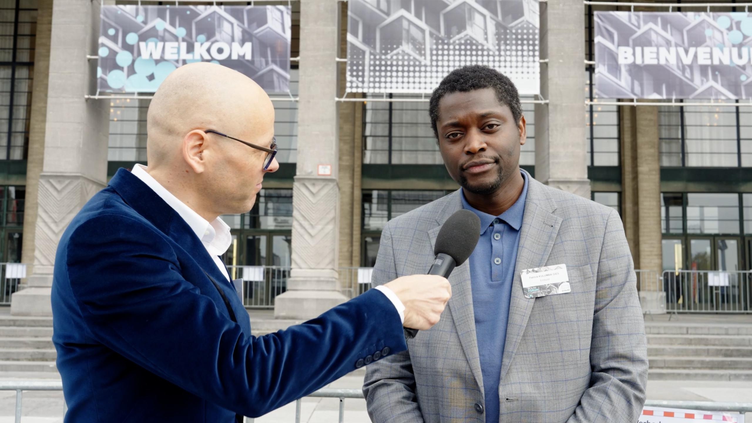 Wim en Patrick kondigen BouwForum aan voor Paleis 10.