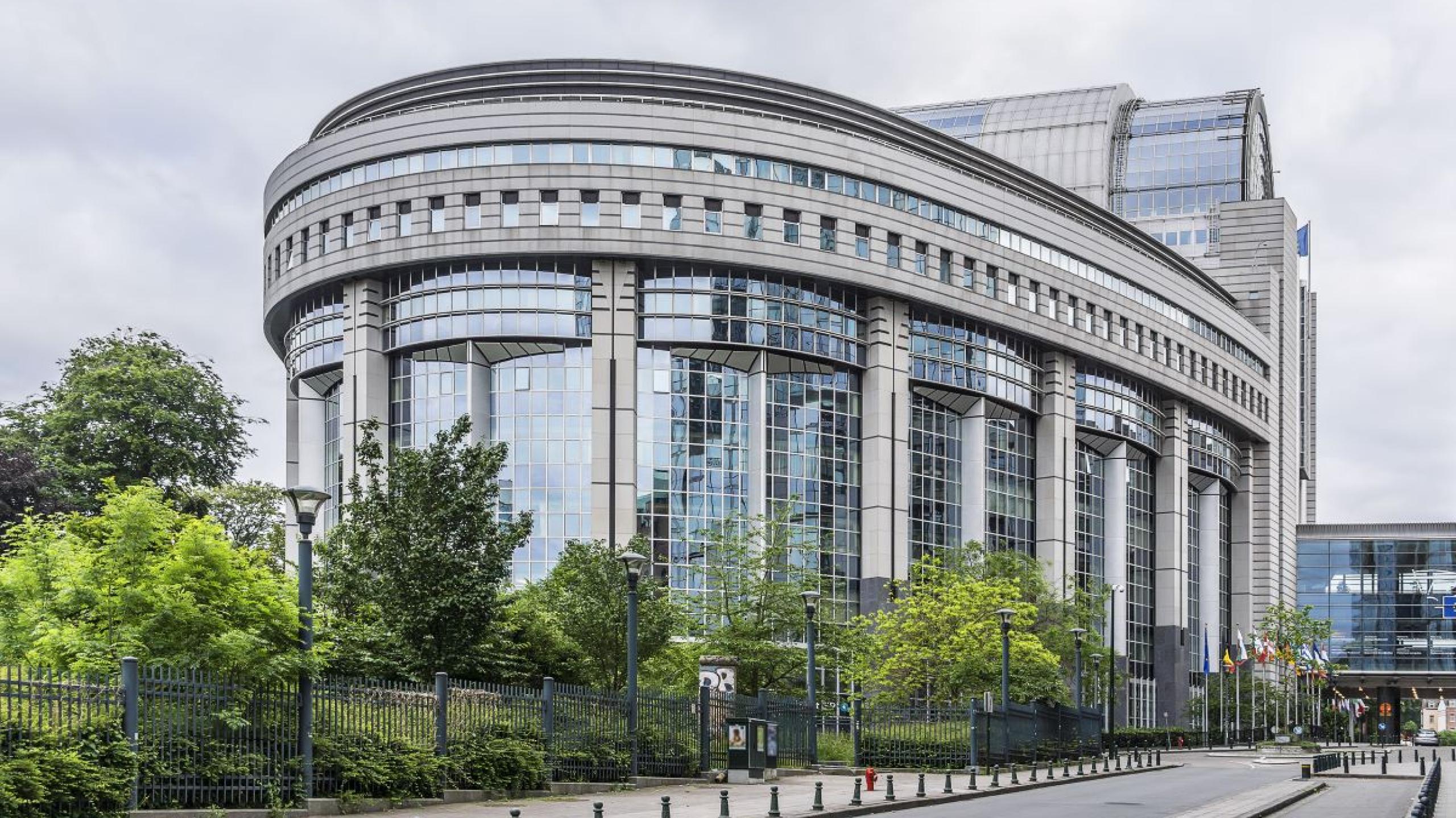 Europees parlement in Brussel.